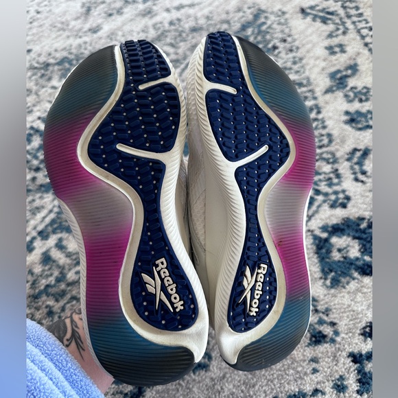 Women's Reebok HIIT TR Cross Training Shoe Chalk/Alabaster/Proud Pink 7.5 - Picture 5 of 8